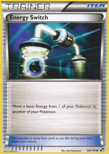 x4 Energy Switch - 94/114 - Uncommon Pokemon Black & White M/NM
