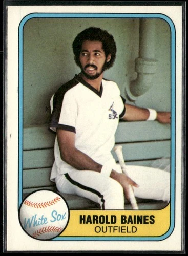 1981 Fleer Harold Baines Chicago White Sox Rookie #346