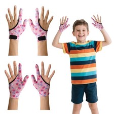 4pcs Thumb Sucking Guard Gloves Kids Anti Thumb Sucking Glove Chewy Compressi...