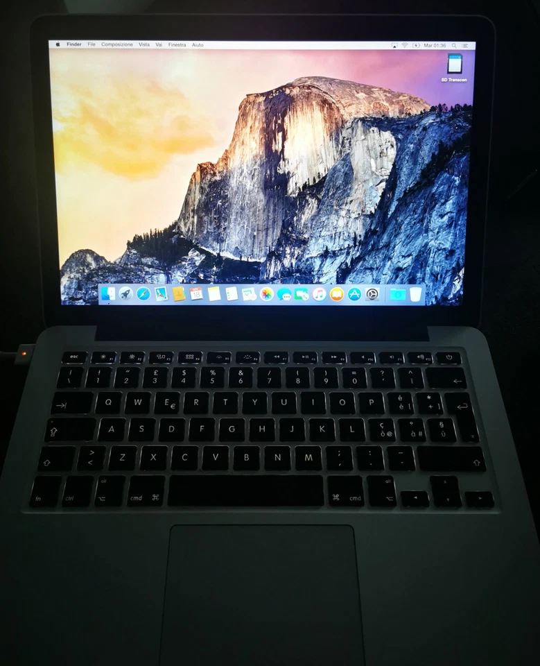 Apple MacBook Pro 13,3" (128GB SSD, Intel Core i5 5a Gen., 2,7GHz, 8GB RAM)... - Immagine 3 di 4