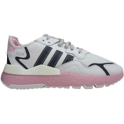 Adidas EG7942 Nite Jogger Originals Shoes White Pink Black Women Size 9.5 NWB