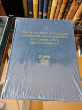 The Extramural Sanctuary of Demeter and Persephone at Cyrene, Libya, Final Repor