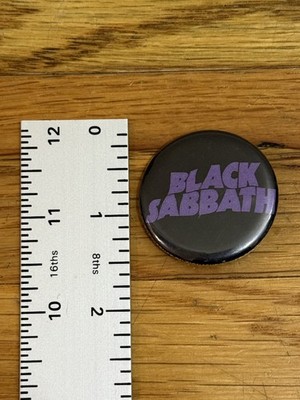 Black Sabbath Button Pin 1.5  Master of Reality Pinback