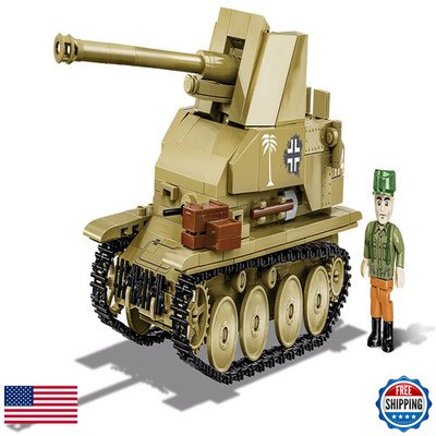 Cobi Company Of Heroes 3 Marder Iii Sd.Kfz. 139 Building Set 420 Pieces
