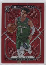 2020-21 Panini Obsidian Electric Etch Red Flood Tyrell Terry #200 11pj