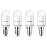 Philips Led E14 KüHlschranklampe 3.2W=25W Lampe Warmweiß 2700K Leuchtmittel 4ER