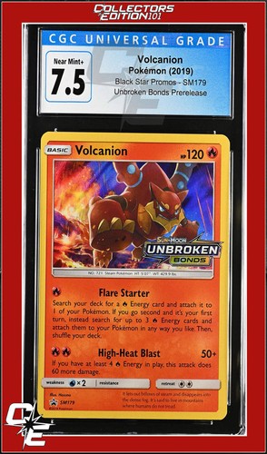 Volcanion graded CGC 7.5 for sale on eBay