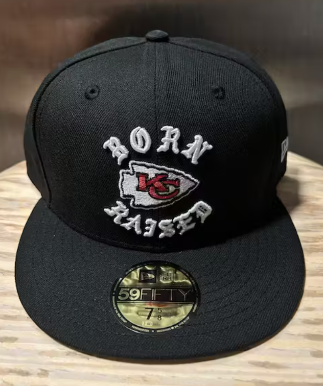 Born X Raised × NFL NEW ERA + VIKINGS FITTED ROCKER HAT