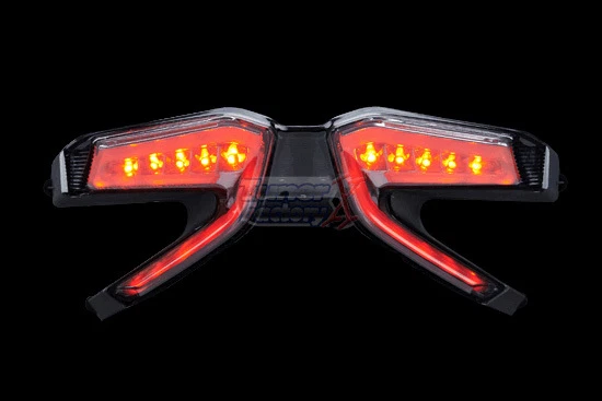 FOR DUCATI Panigale 899 ABS Integrated L+R TurnS 1299 Taillight Smoke 2012-2019 - Image 2 of 4