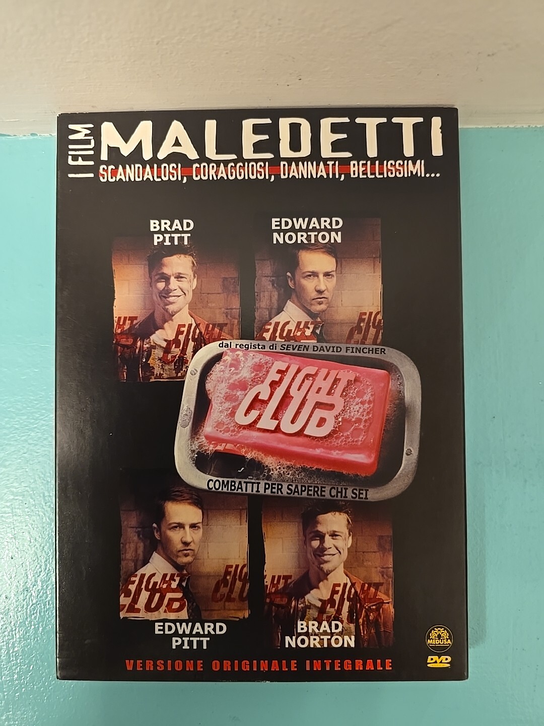 FIGHT CLUB DVD  Brad Pitt Edward Norton- Nuovo Mai Usato Immacolato!!