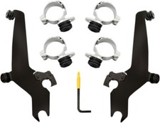 Memphis Shades Quick-Change Black Sportshield Mount Kit USA Made MEB2018