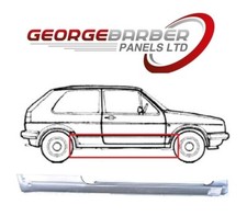 Volkswagen Golf Mk2 1984-1991 Full Sill Right Hand drivers/Offside 3 Door New