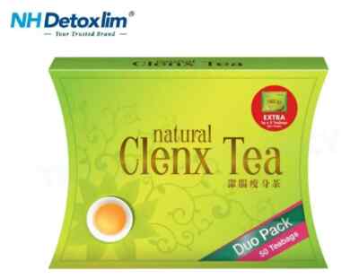 1x NH NATURAL CLENX Weight Loss & Detox Tea 50 Beutel - KOSTENLOSER VERSAND