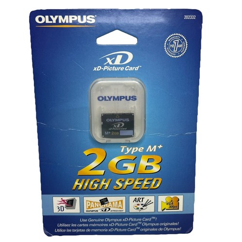 Olympus xD-Picture Card Type M+ 2GB High Speed New 50332403215| eBay