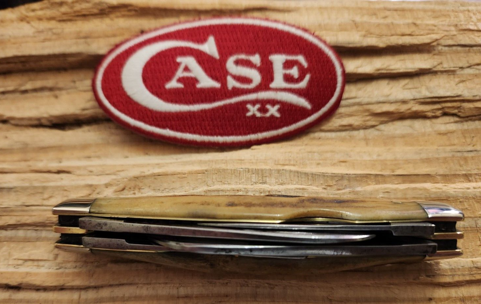 SCARCE VINTAGE CASE XX 194064 LARGE STAG CONGRESS KNIFE 5488 CASE DOUBLE X eBay