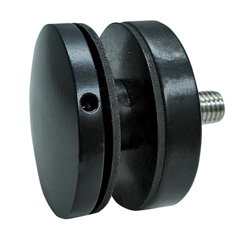 Black Glass Balustrade Stand Off Fitting For Juliet Balcony M10 X 10mm Ebay