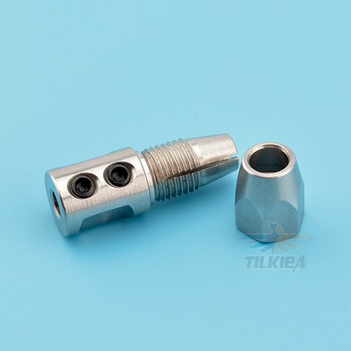 1pc RC Boat Stainless Steel Flexible Coupling 3/3.18/4/4.76mm CW/CCW Coupler - Picture 5 of 6