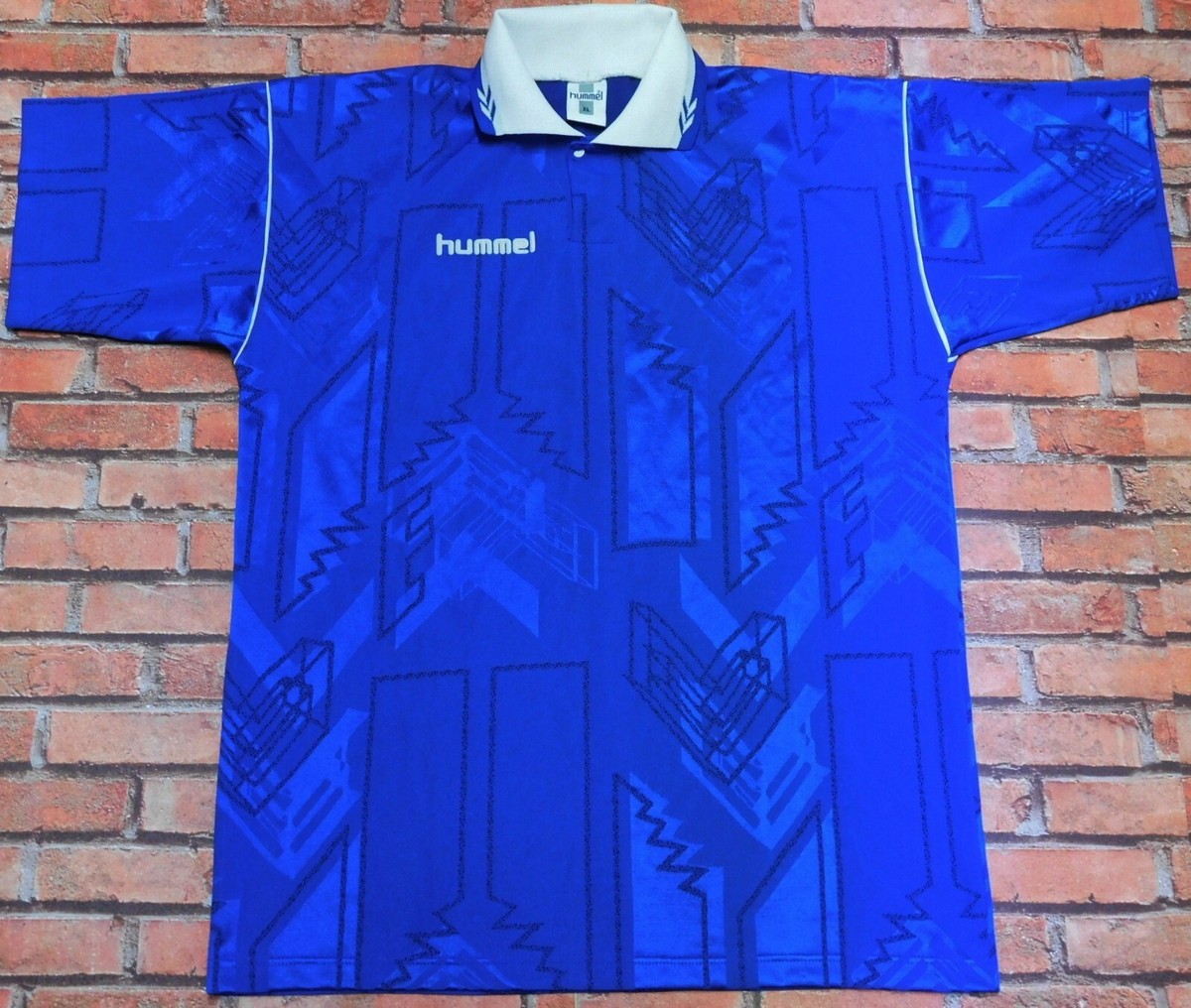 Hummel Football Shirt Nolel Streetwear Vintage Made In Italy
