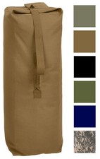 Rothco Top Load Duffle Bag Military Heavy Cotton Canvas Cargo Duffel Sea Travel