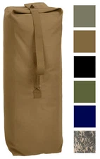 Rothco Top Load Duffle Bag Military Heavy Cotton Canvas Cargo Duffel Sea Travel