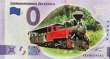 Ticket 0 Euro Ciernohron Railway Slovakia Color 2023 Various Number