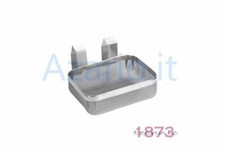 Vaschetta microrete attacchi molla ultrasuoni 130x100x50 mm Ultrasonic baskets