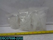 QTY 100: Plastic Small Medium Large Tattoo Ink Cups Caps Pigment Supply