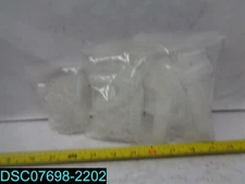 QTY=100: Plastic Small Medium Large Tattoo Ink Cups Caps Pigment Supply