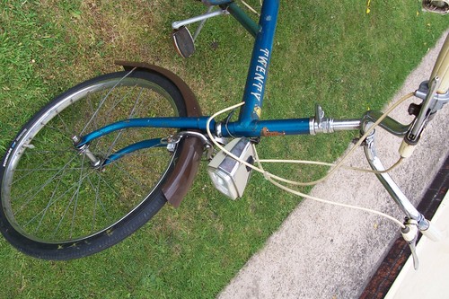 Vintage Ladies Raleigh Twenty shopper bicycle Barn Find - Picture 4 of 9