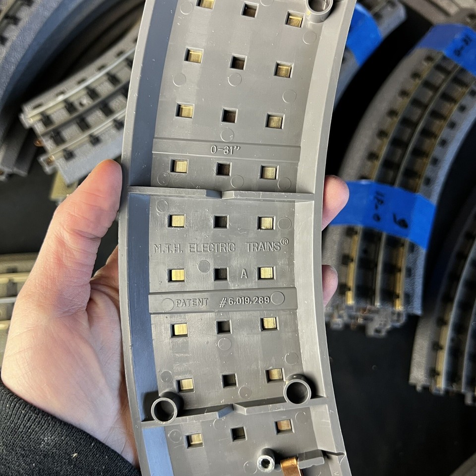 MTH Rail King Realtrax O-31 Curved Track Section O Scale Lot Of 45 | eBay