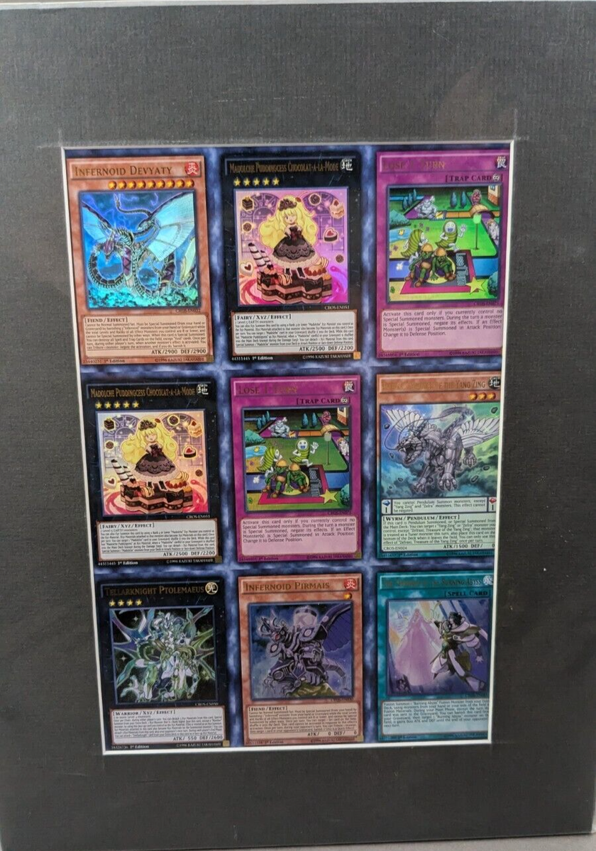 Crossed Souls Ultra Rare Madolche Infernoid Uncut Sheet 3x3 YCS YuGiOh  Prize | eBay UK
