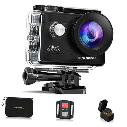 Action Camera 4K Sports Camera 20MP 40M 170°Wide-Angle WiFi Waterproof M80AIR-image