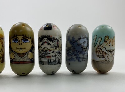 Star Wars Mighty Beanz 2010 6 Piece Lot Anakin, Hans Solo, Yoda