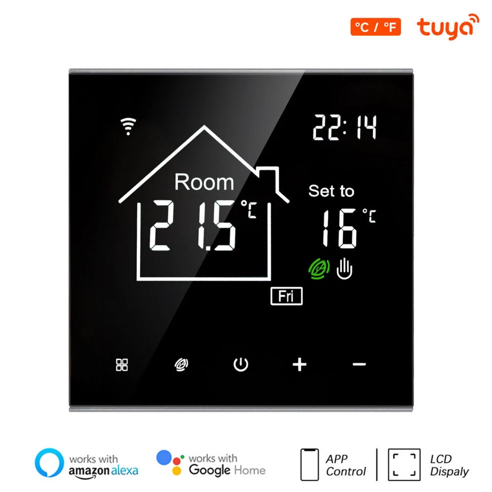 WIFI Raumthermostat Fußbodenheizung Raumtemperaturregler Raumregler Digital 3A
