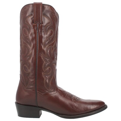 Dan Post Boots Milwaukee Embroidered Round Toe Cowboy  Mens Brown Casual Boots D