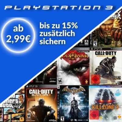 Sony Playstation 3 PS3 Spiele Auswahl PS3 Spielesammlung Spielepaket