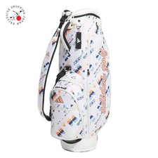 Adidas Golf Chimayo Pattern Compact AOP Cart Bag 8.5" 5-way Unisex 2026 White