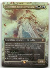 Galadriel, Light Of Valinor [Borderless Foil] #498 Prices | Magic