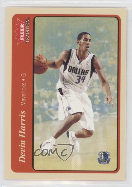 2004-05 Fleer Tradition Devin Harris #225 Rookie RC 0q3
