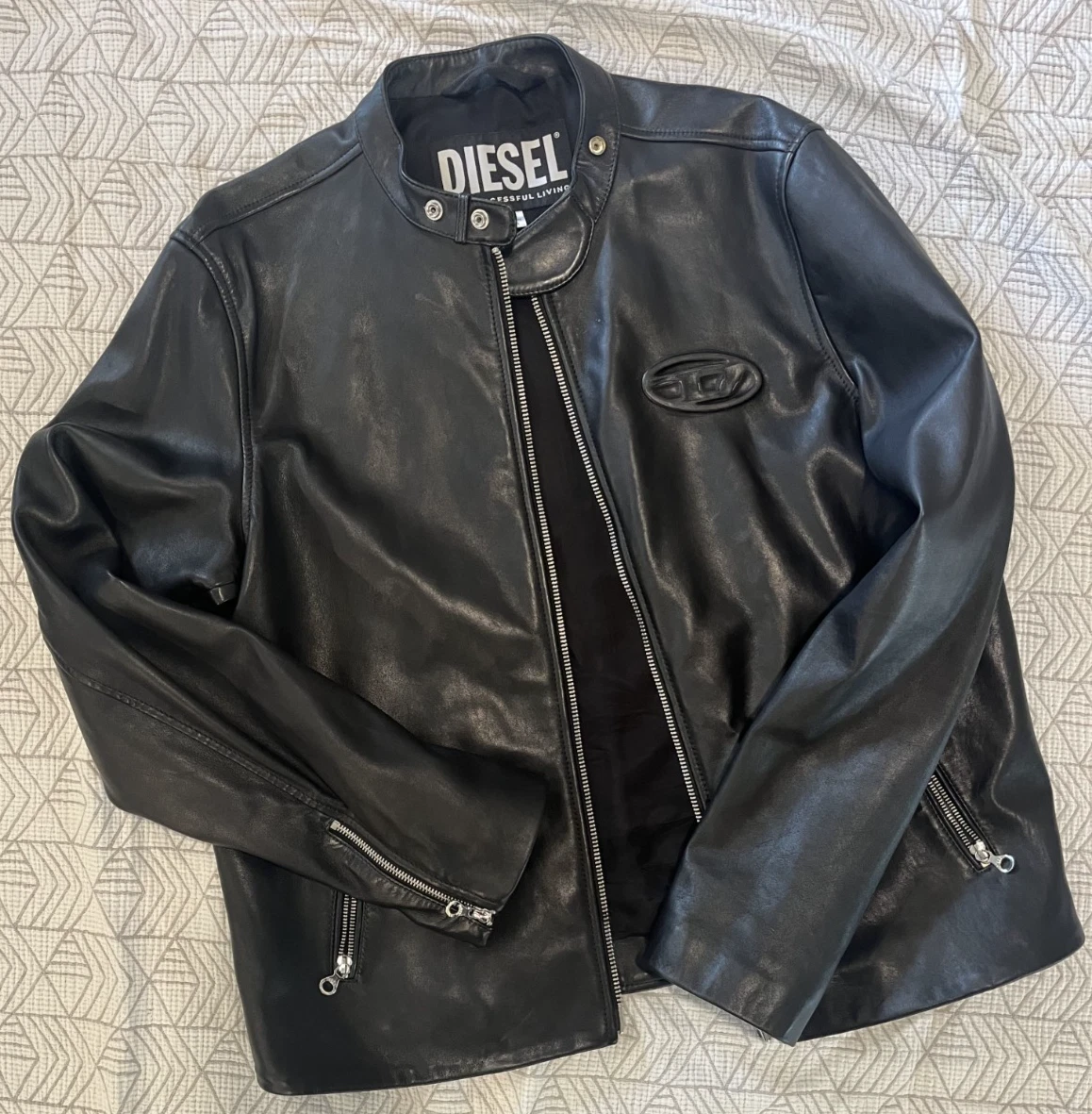 Diesel Leather Outer Shell Jackets for Men for Sale - Shop New