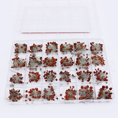 960Pcs/Lot X 2PF-0.1UF 50V 24Value*40Pcs Ceramic Capacitor Assortment Kit US