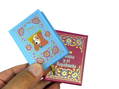 La Dama y el Vagabundo new mini book w/ slipcase in Spanish hardcover 190 pgs