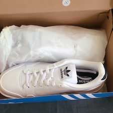 adidas NY 90 J Unisex Kids Low Top Sneakers Lace-Up White US 5 EU 37 1/3