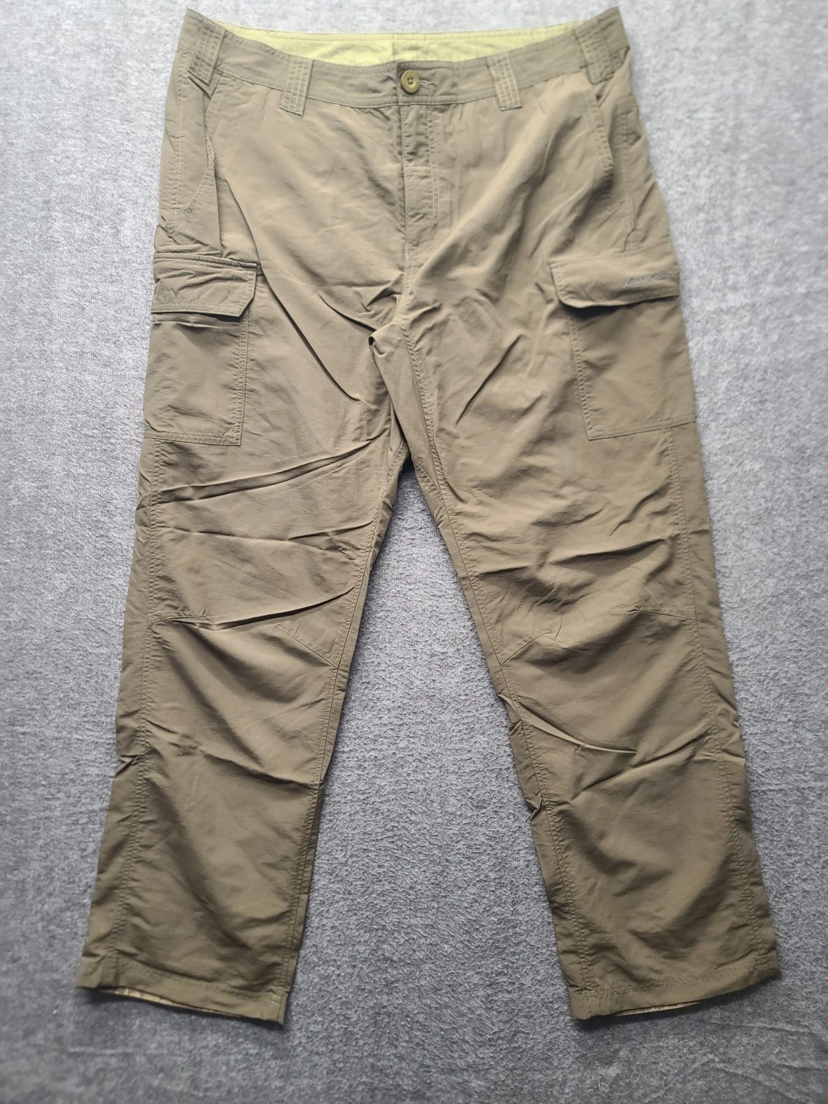 Eddie Bauer Pants Mens 38x32 Travex Guide Pro Active Fit Hiking Cargo Gorpcore