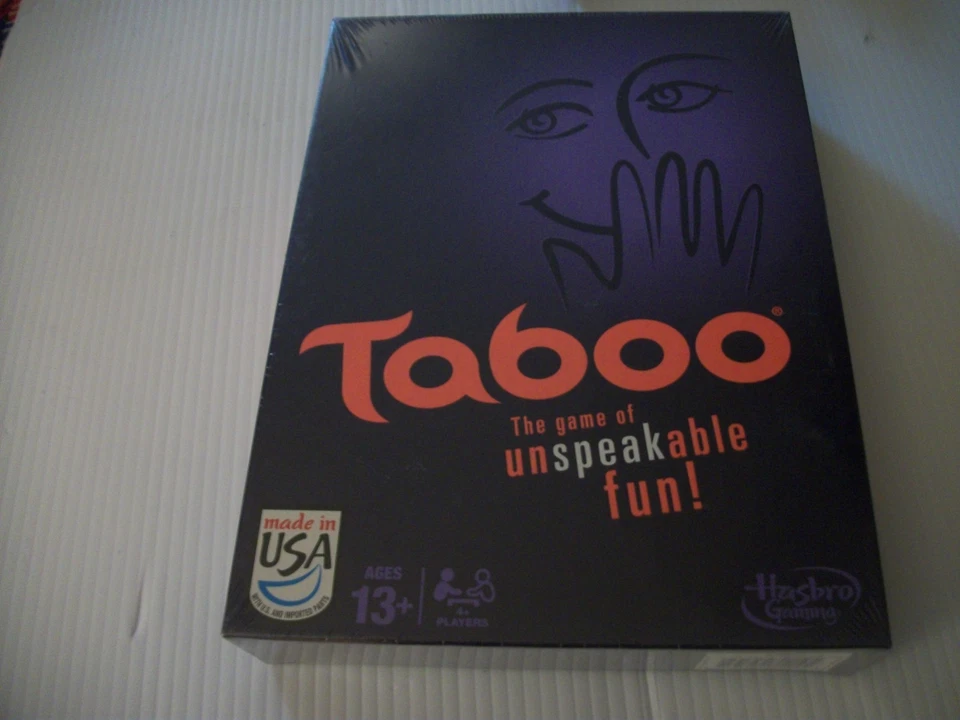 Taboo El Juego de la Diversión Indescriptible de Hasbro Nuevo Sellado de Fábrica Foto 2 de 4