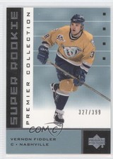 2002-03 Upper Deck Premier Collection 327/399 Vernon Fiddler #59 0f8