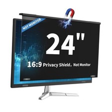 24 Inch Magnetic Privacy Screen for Monitor, Ultra-Thin Anti-Spy Computer