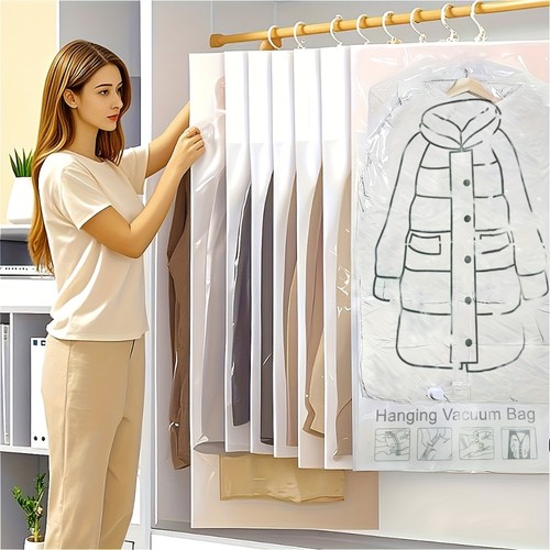 Hanging Vacuum Storage Bags for Clothes