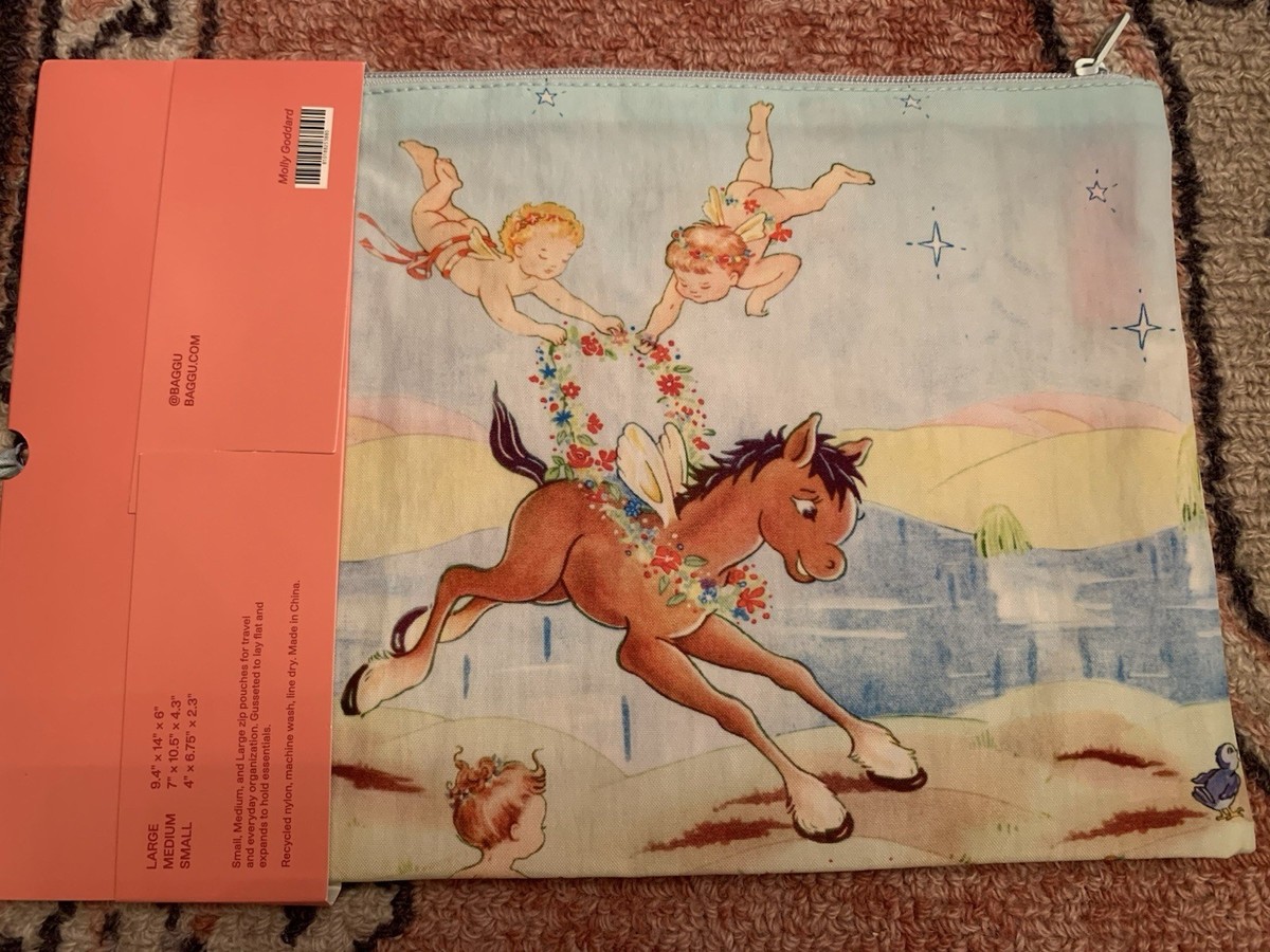 NWT BAGGU X Molly Goddard Twinky Twinky Scene Ruby Gingham