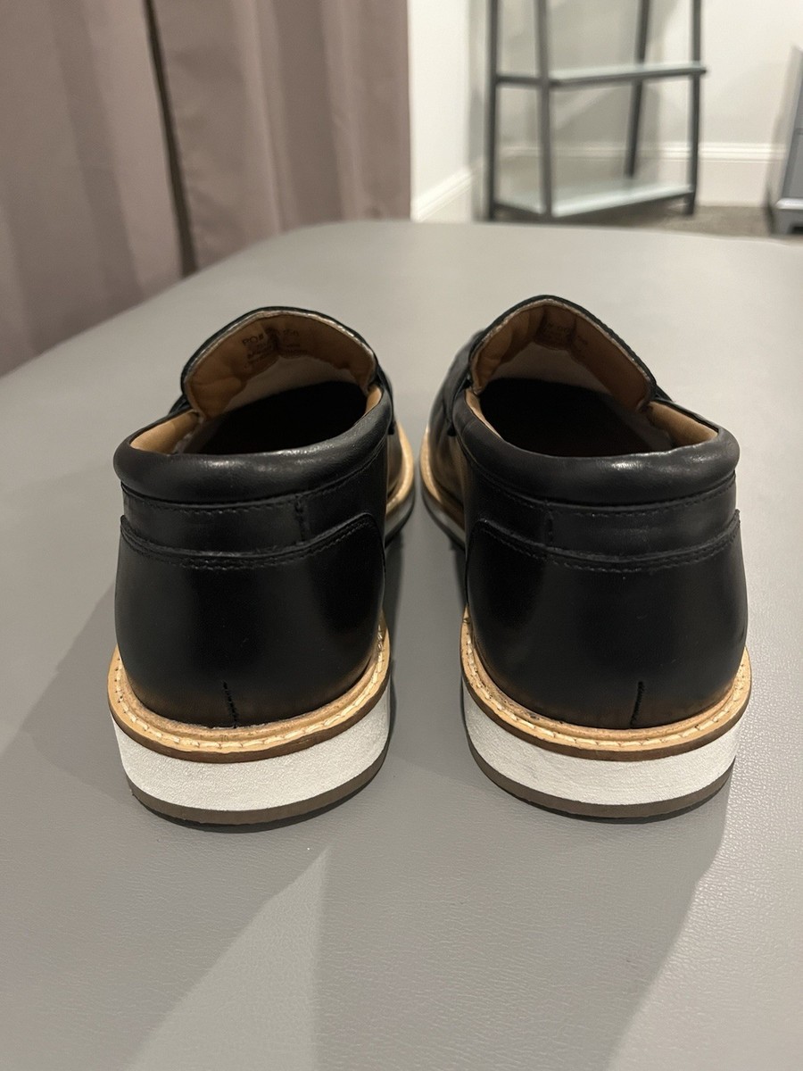 Thomas & Vine Watkins Penny Loafer - Black White Thomas & Vine Watkins Penny Loafer Men main image 3